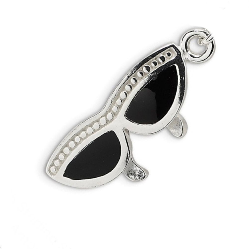 2/$18 Silver Sunglasses Charm - mix and match - all charms